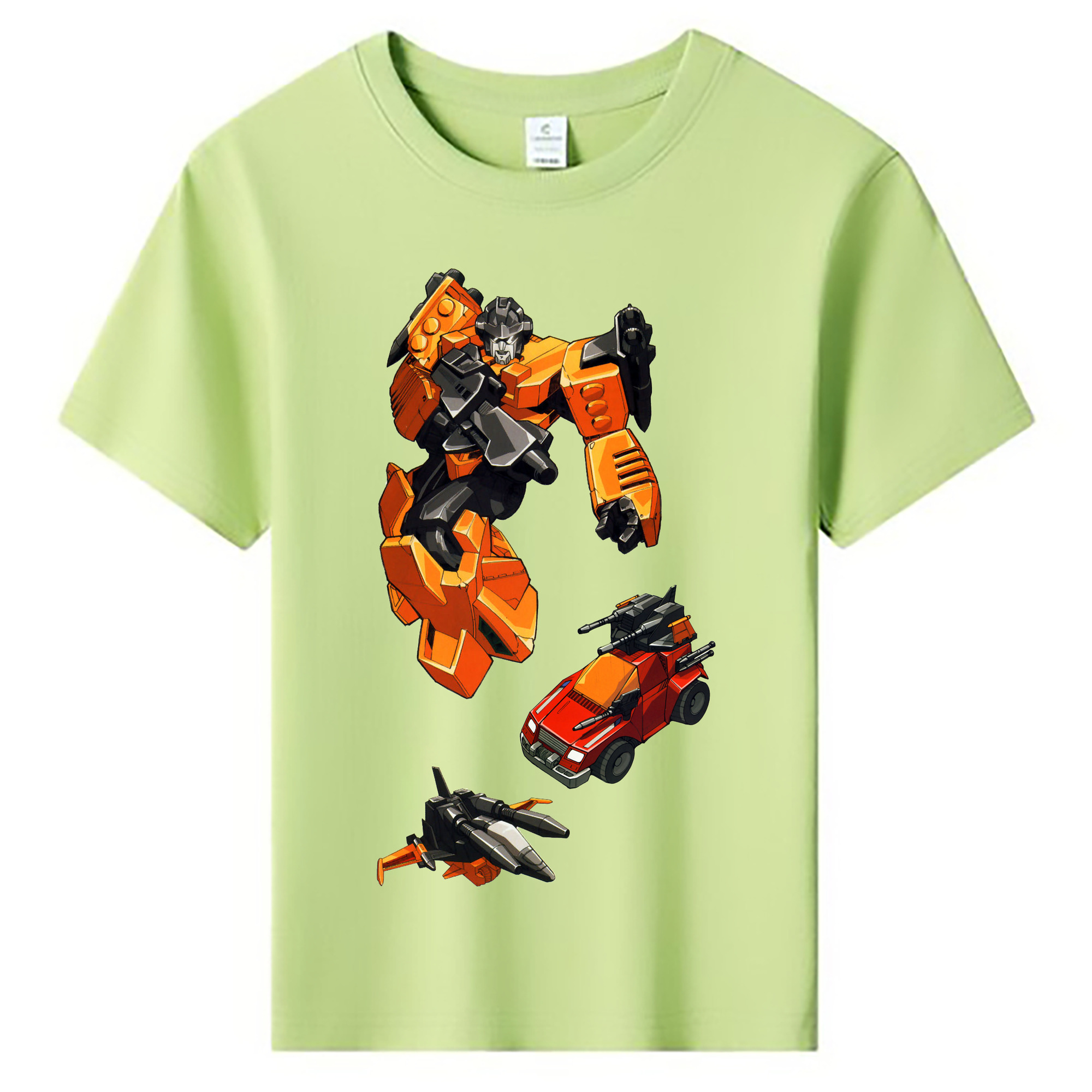 （画像用）  綿100％キッズTシャツ（フロントプリント）